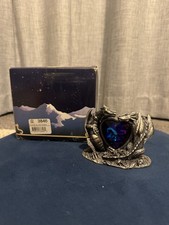 Myth & Magic 3846 - Romancing the Dragons - Rare Tudor Mint Heart Crystal & Box