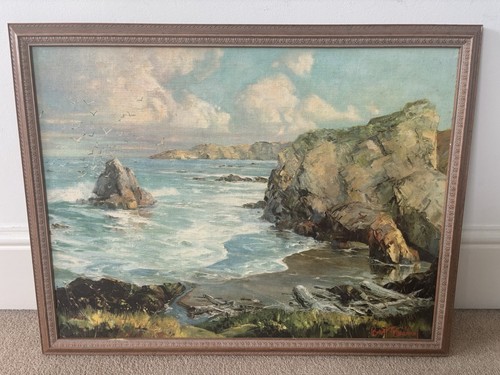 Vintage coastal seascape - coastal,