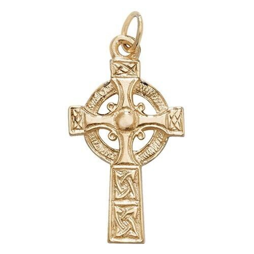 9ct yellow gold - 9ct, cross