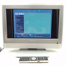 Toshiba 20WLT56B 20’’ LCD TV Freeview Retro Gaming Tilt/Swivel Stand Remote PSU