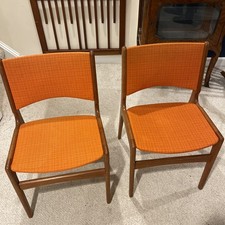 2 Erik Buch Style Danish Teak