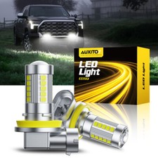 2X H11 H8 H9 LED Car Headlight Fog Light Kit Canbus Error Free 6000K White Bulbs