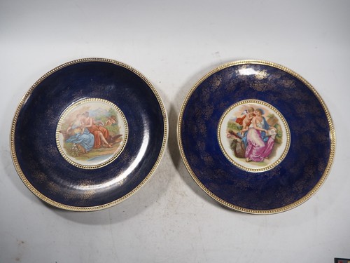 Empire ware cabinet plates x - plates, 2