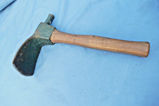 Hand adze head size is 8" long
