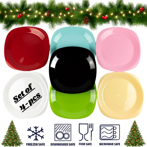 Set plastic dinner - set, 4