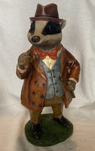 Badger resin figurine - resin,