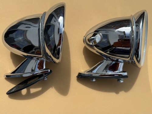 Pair chrome bullet torpedo - pair,