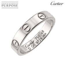 Cartier Mini Love #48 Ring in 18K White Gold (750)
