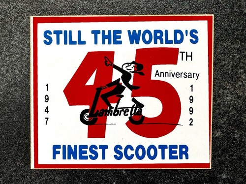 Lambretta original 1992 45th - 1992,