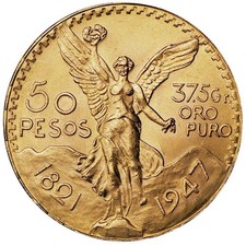 50 Peso Mexican Gold Coin