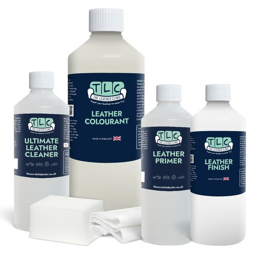 Full leather colouring kit - re-colouring,