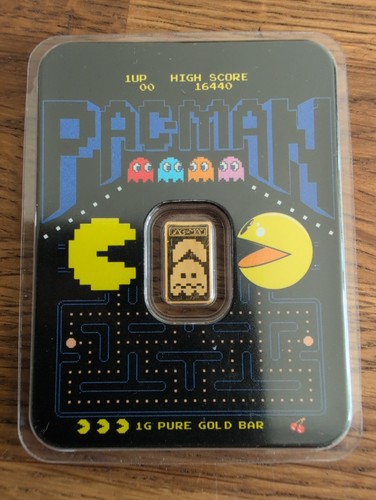 Gold pac man - 1g, sealed