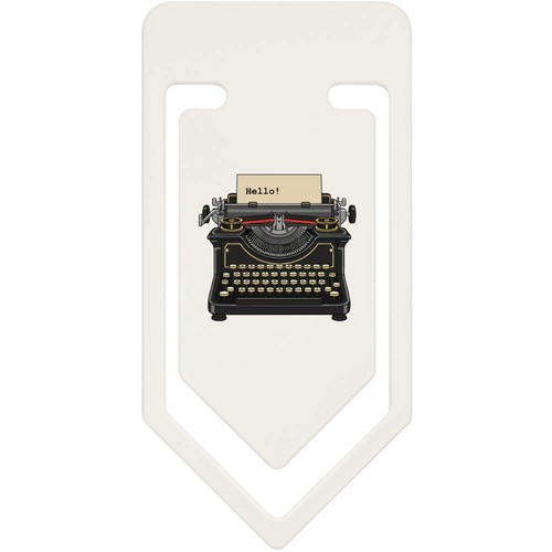 Vintage typewriter text - &, text'