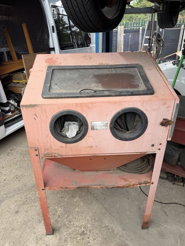 Shot blast cabinet untested - cabinet,