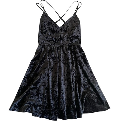 Black velvet dress dolls - velvet,