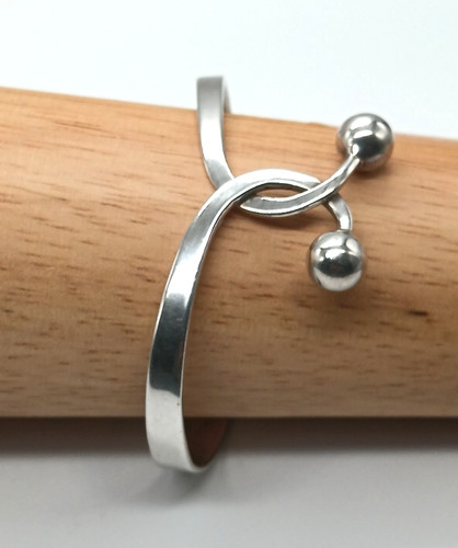 Vintage sterling silver open
