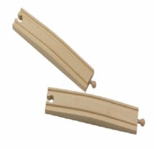 Wooden railway track - wooden,