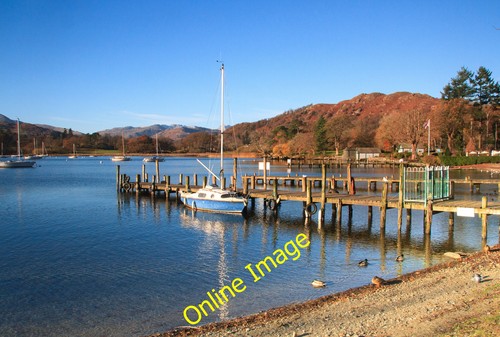 Photo 12x8 boat and - 12x8, jetty