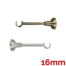 Metal Curtain Pole Bracket 1pc