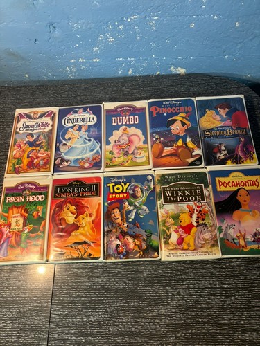 Walt disney vhs movies - walt,