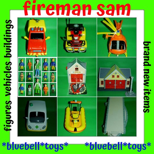 Fireman sam vehicles buildings - fireman,