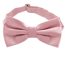 Blush Dusky Pink Bow Tie
