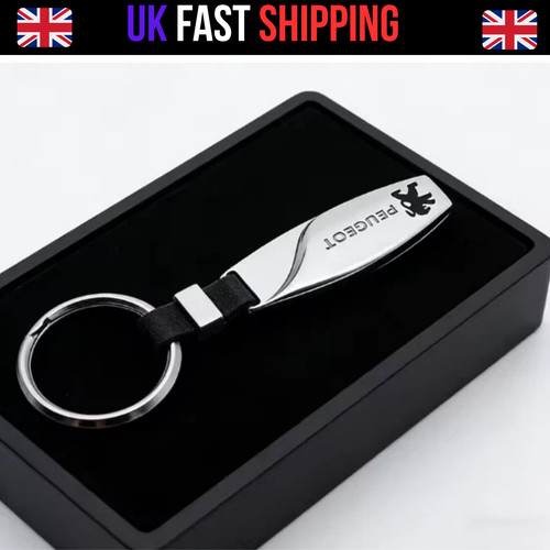 Metal car logo keychain - metal,