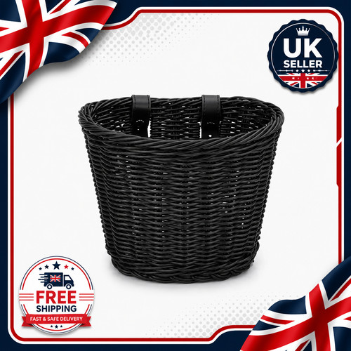 Woven bicycle basket childrens - bicycle,