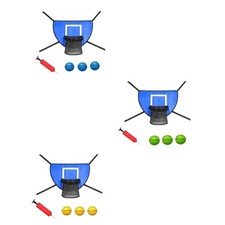 Trampoline Basketball Hoop Set