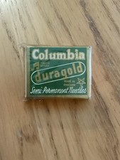 Vintage Gramophone Needles COLUMBIA  DURAGOLD  Sealed Box  Unused  100  Needles