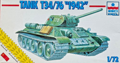 Esci ertl 8334 tank t34 - esci/ertl,