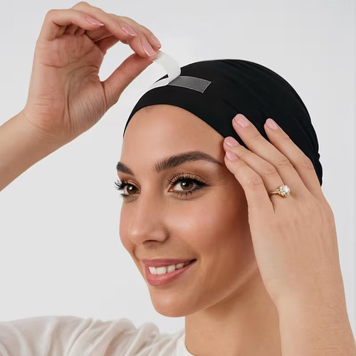 Invisible hijab tape safe - invisible,