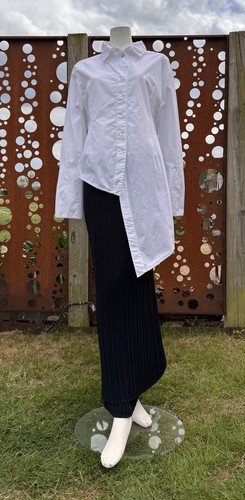 Lauren vidal white asymmetric - vidal,
