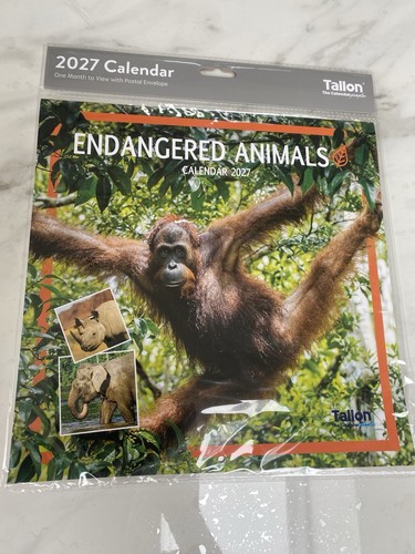 2027 calendar endangered - 2027,