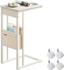 VASAGLE C-Shaped Side Table