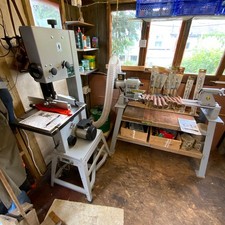 woodturning lathe, Bandsaw Dust extactor tools and accessories