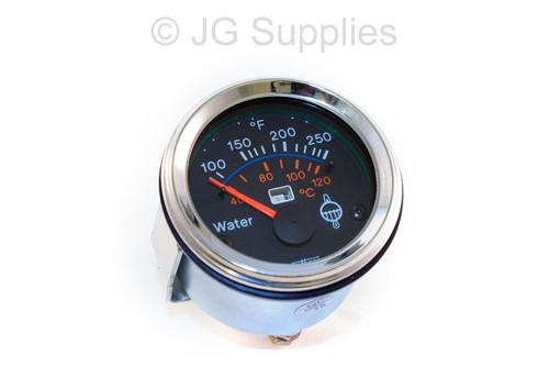 Water temperature gauge chrome