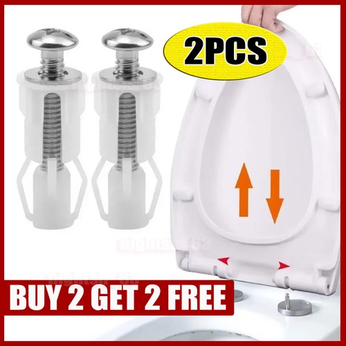 2pcs toilet seat hinges - toilet,