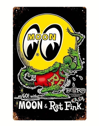 Rat fink and mooneyes - , metal