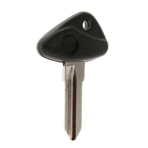 Black motorcycle ignition key - black,