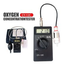 O2 Oxygen Analyzer CY12C Pro Oxygen Concentration Tester Meter Detector Monintor