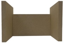 Woodwarm 6.5 Kw Inset - Vermiculite Fire Brick Set