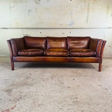 Danish Vintage Tan Leather 3