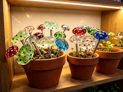 Quirky glass pebble - glass,