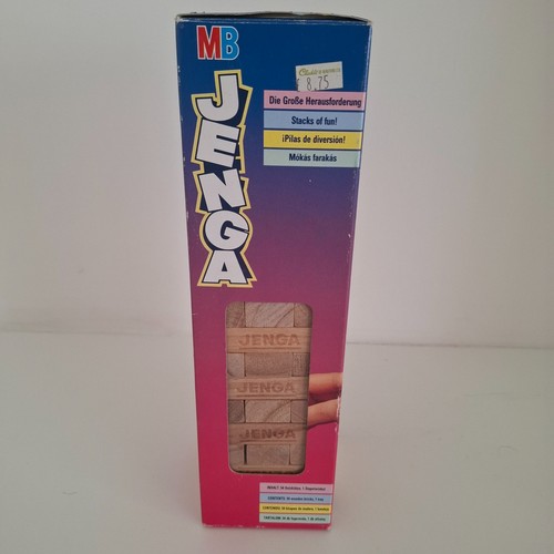Jenga classic wooden - wooden, block