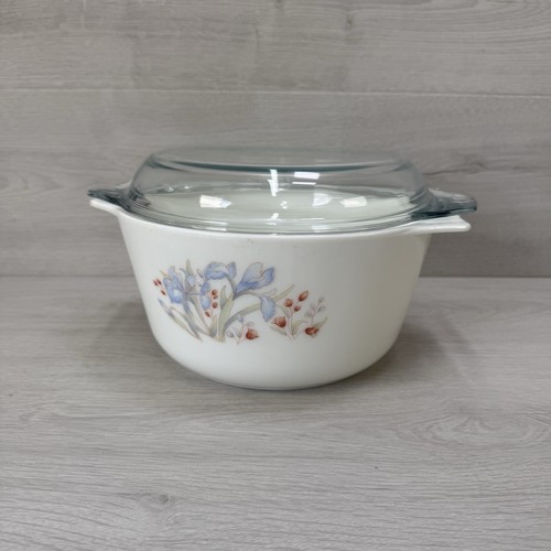 Vintage pyrex england blue - england,