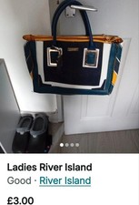 River Island Ladies Navy