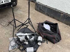 3 x Neewar C-250 lights with strobe & Photography Studio Lighting Kit  + BAG