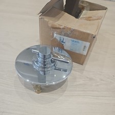 Round Shower Valve Thermostatic Concealed Chrome Bathroom