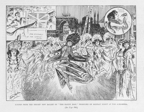 Ballet scenes from - ballet, handy